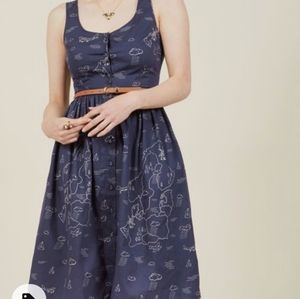 Scandinavian map dress